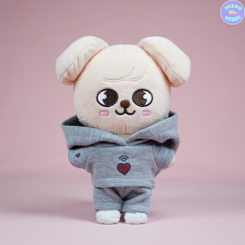 Skzoo Clothes, Wifi Hoodie, Wifi Heart, Puppym, Seungmin, Stray