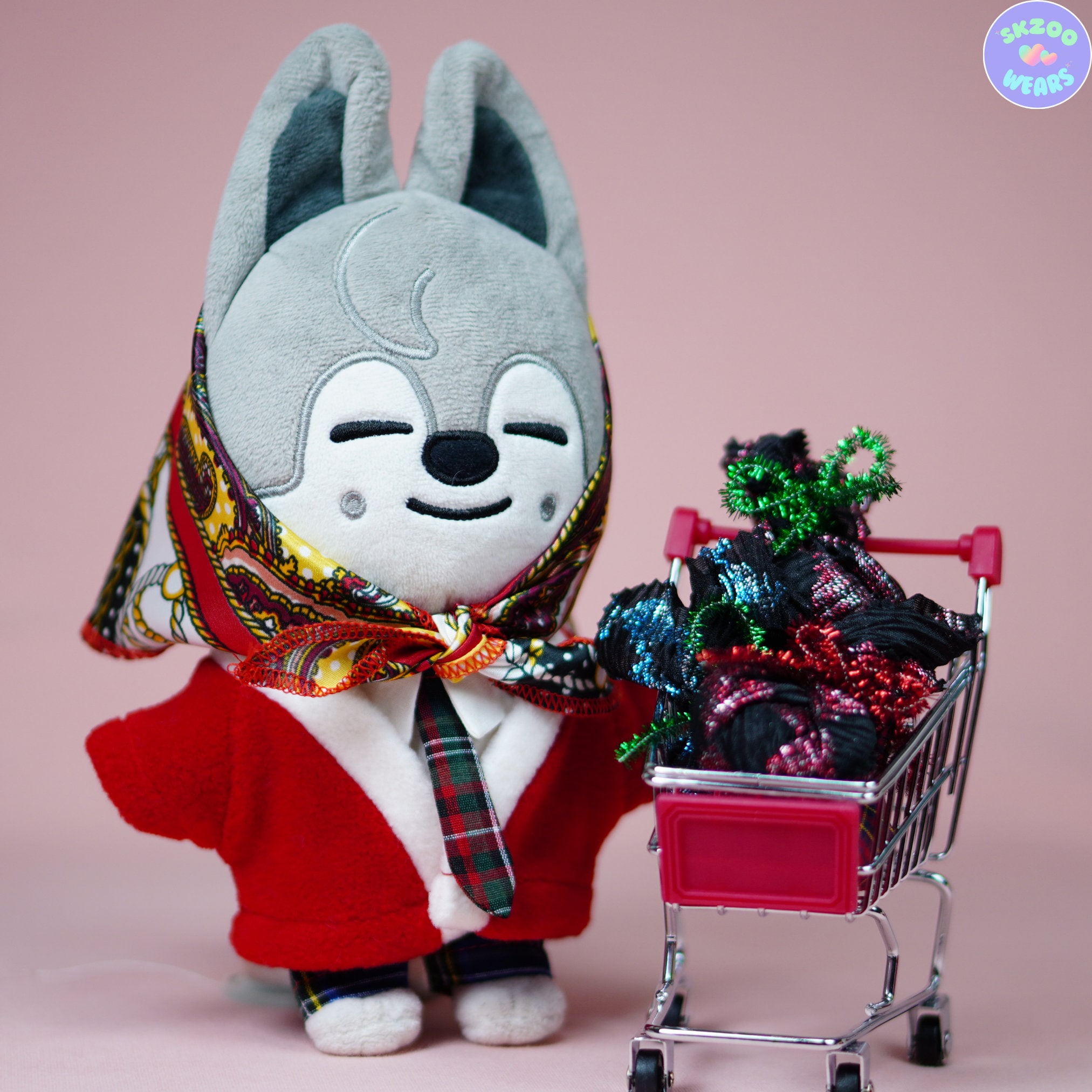 クリスマスイブのStray Kids、OT8 Skzoo衣装、新年のSkzoo衣装