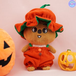 Halloween Costume Stray Kids, Skzoo Halloween Outfits, Pumpkin Skzoo Clothes