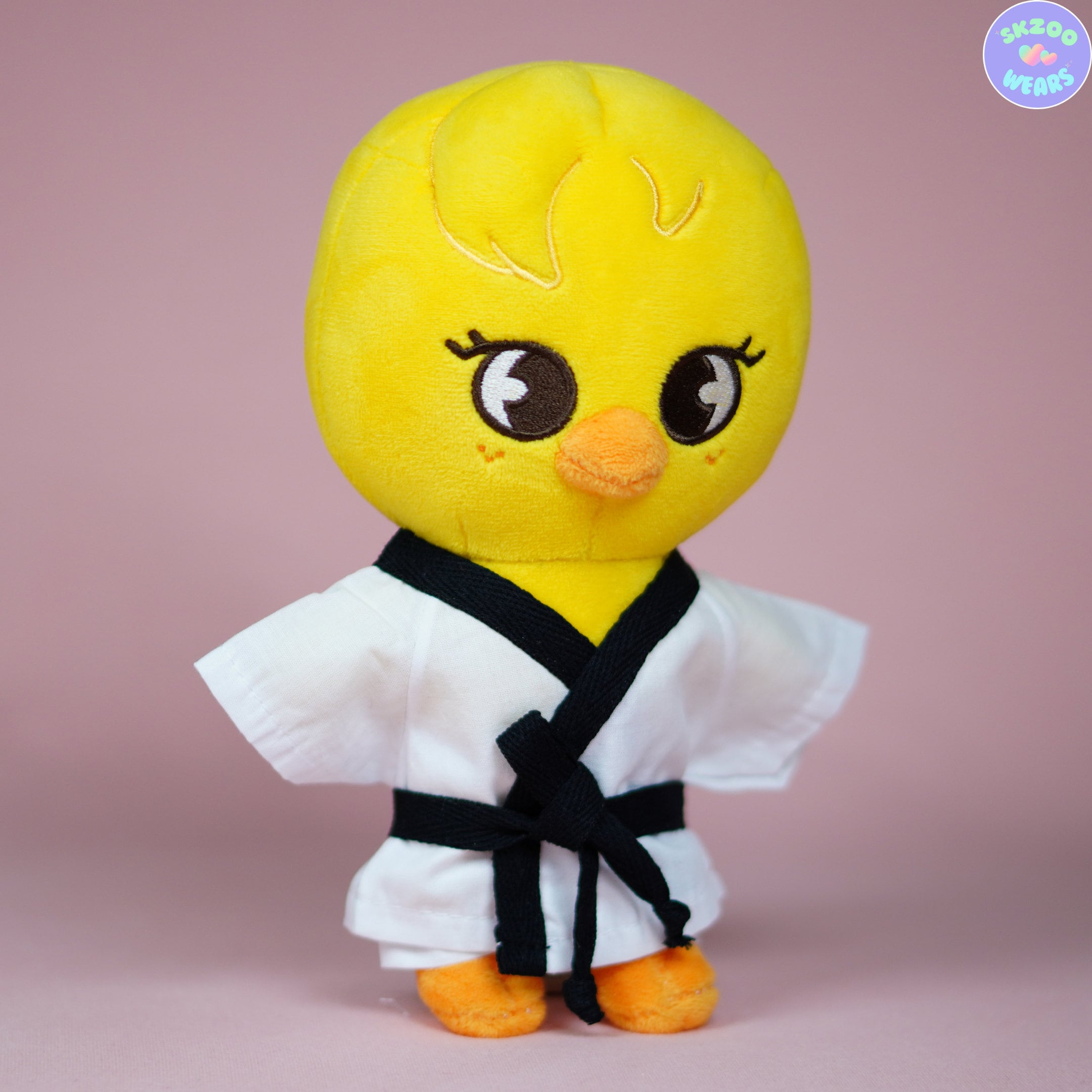 日本最級 Bbokari Taekwondo Clothes Skzoo Outfit, Taekwondo Doll Set, アイドルグッズ