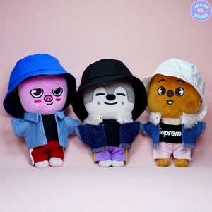 3RACHA Skzoo Clothes, Chan’s Room, Skzoo Outfits, Kpop Doll Gifts, Stray Kids Gifts