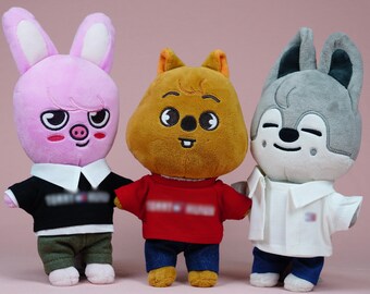 Stray Kids Casual SKZOO Clothes, OT8 Skzoo Outfits, Skzoo