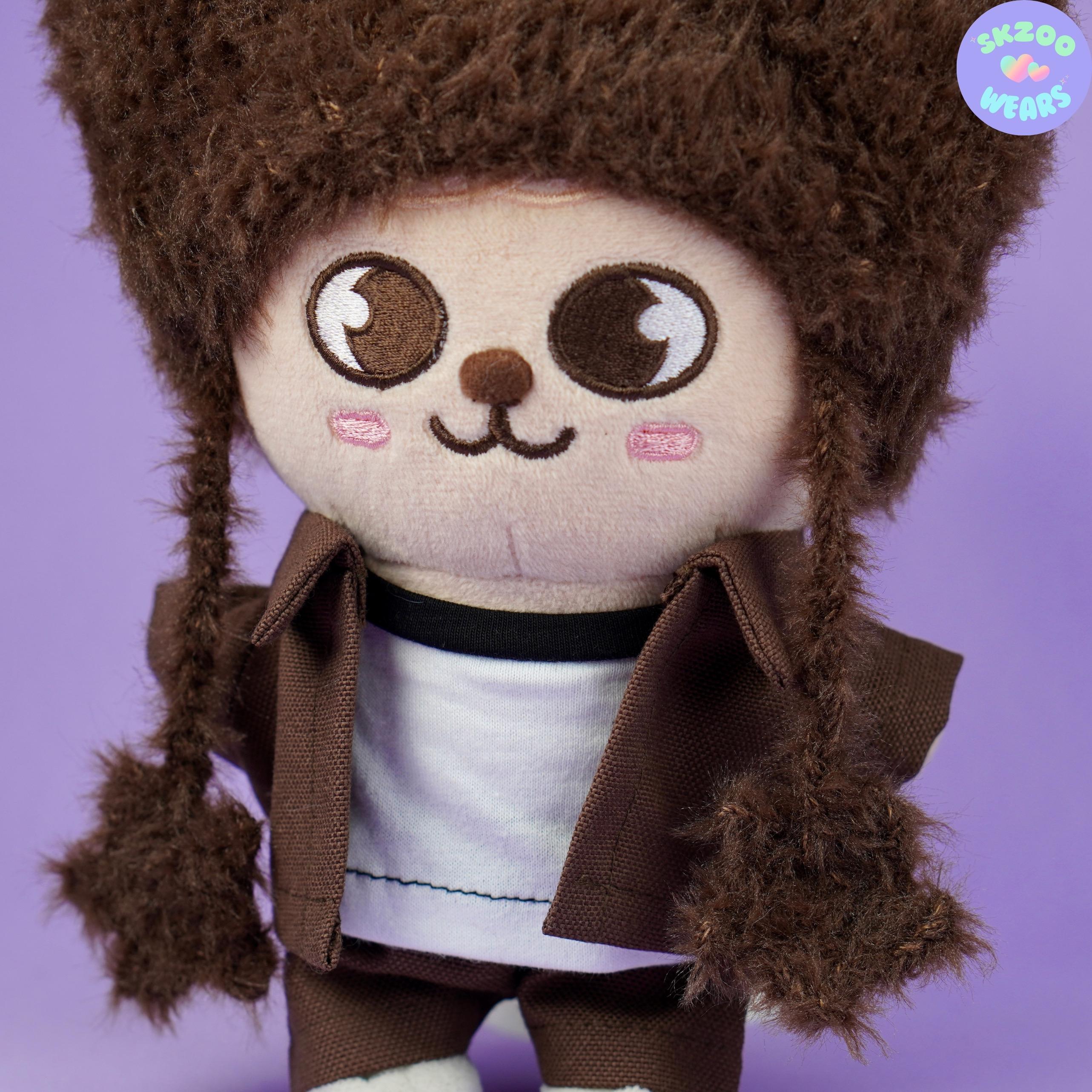 Puppym Brown Outfit Set, Seungmin Outfit Stray Kids, Skzoo