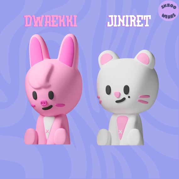 Skzooフィギュア、Stray Kidsフィギュア、3DプリントSKZOO、パイロット