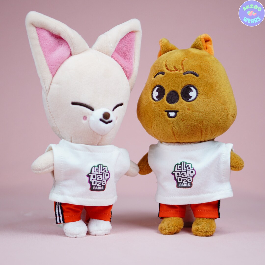 Lollapalooza Paris Stray Kids Skzoo Tshirt, Stray Kids Merch, Stray
