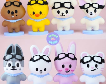 Stray Kids [OFFICIAL] Skz Pilot 5 Star Skzoo Plush 10cm
