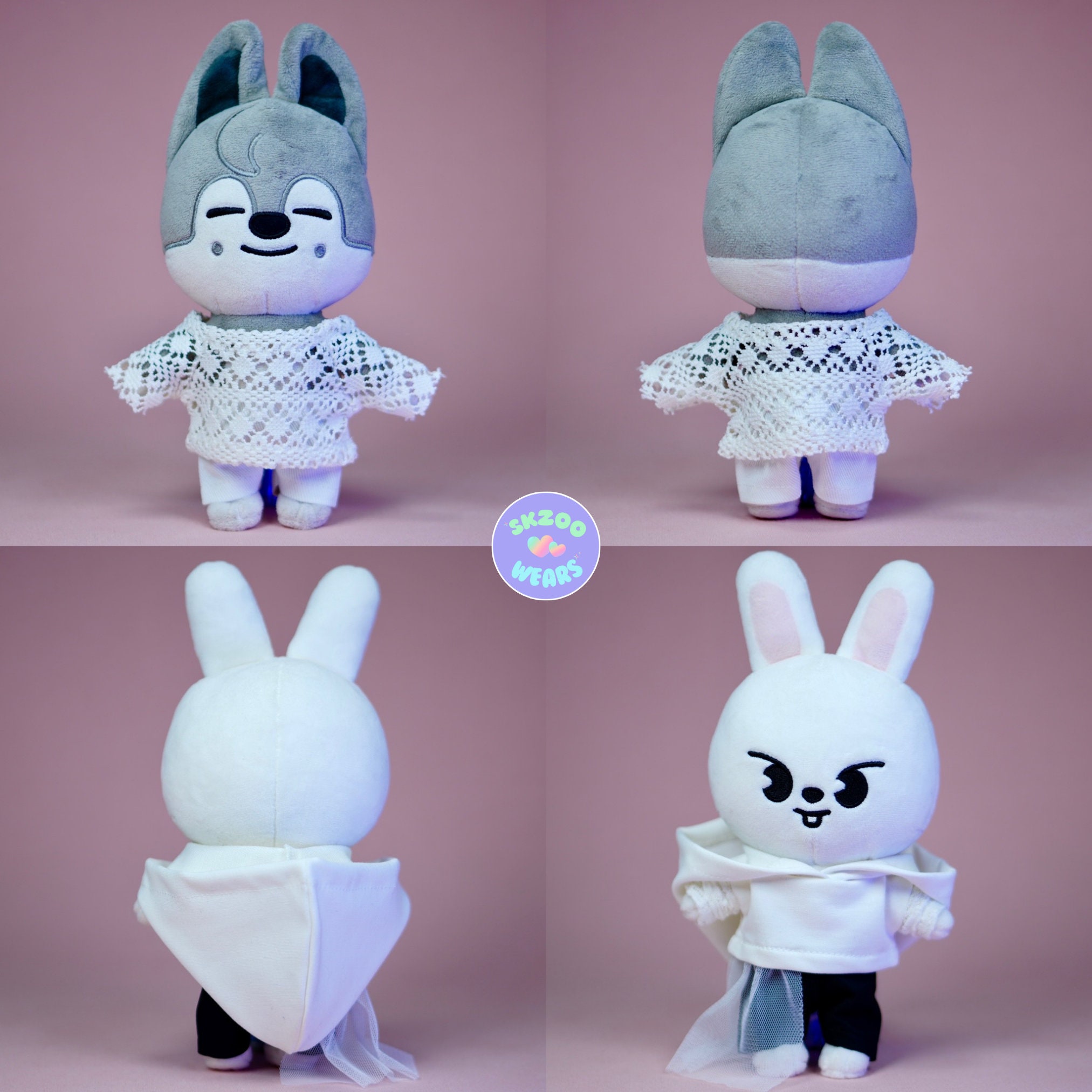 CHI:SKZ:8　SKZOO服 Thunderous Stray Kids, OT8 Skzoo Outfits, Noeasy Skzoo