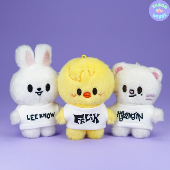 おはぎ　skzoo 10cm 白衣装 10cm Skzoo Outfits, Cute Skzoo, Pilot Skzoo Outfits, Stray
