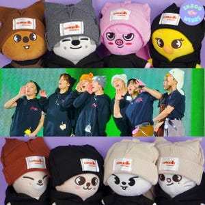 Berretto Stray Kids, berretto LOVERTOY Skzoo, cappello Skzoo, completo Skzoo, vestiti Skzoo, regalo Stray Kids