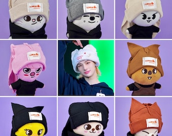 Stray Kids Beanie, LOVERTOY Skzoo Beanie, Skzoo Hat, Skzoo Outfit, Skzoo Clothes, Stray Kids Gift