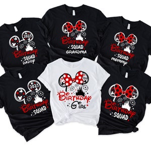 Disney birthday squad shirts new arrivals