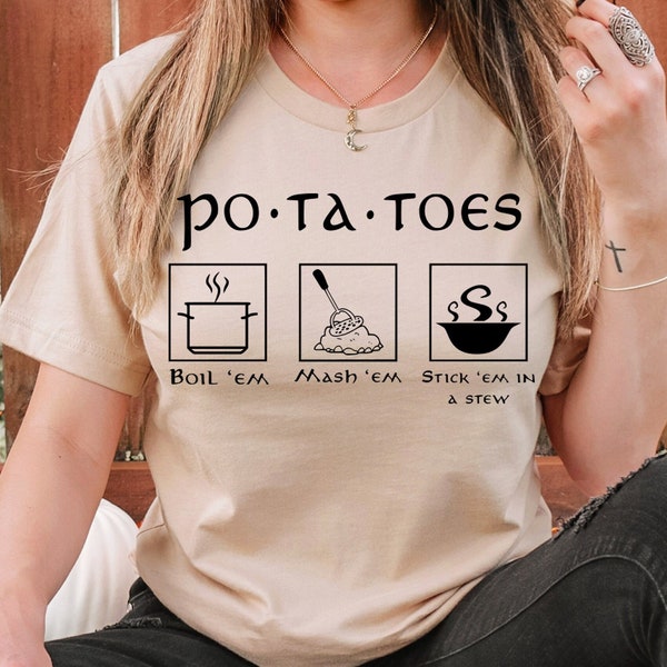Potato T Shirt Etsy