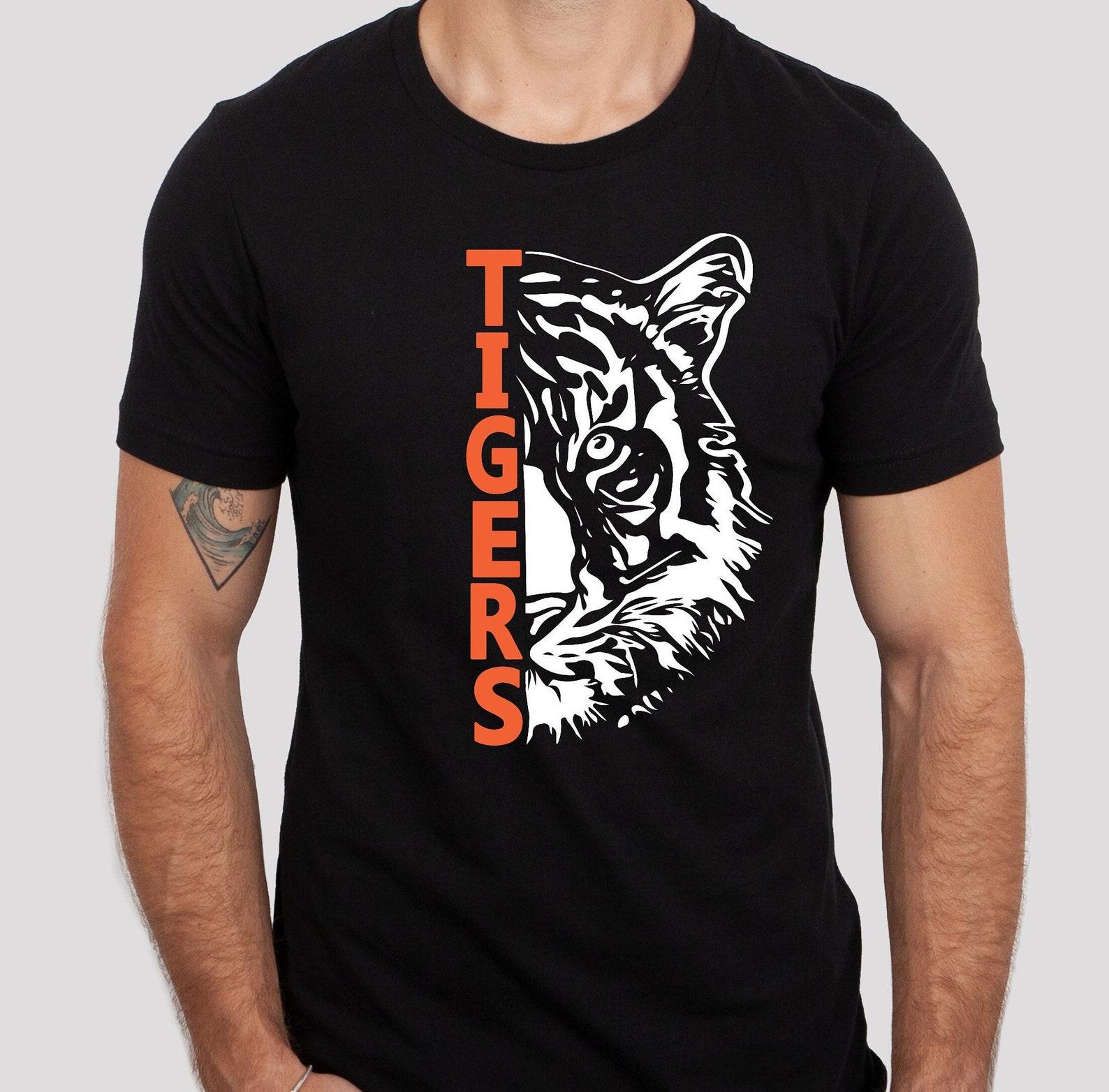 Tigers Shirt Animals Tshirt Tiger Face T Shirt Animal - Etsy