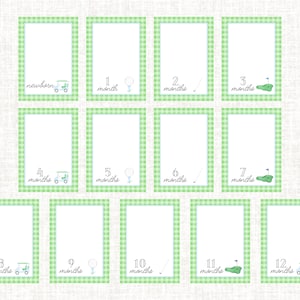 Hole In One first monthly milestone banner, Golf Birthday Party banner, Boy Birthday Invite, Unique First Birthday, Golf First Birthday