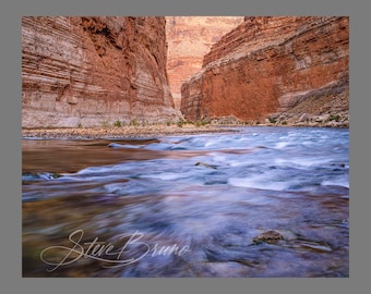 Colorado River in Marble Canyon Print, National Park Wall Art, Landscape Photography Print, Arizona Wall Art, Grand Canyon Photography Print