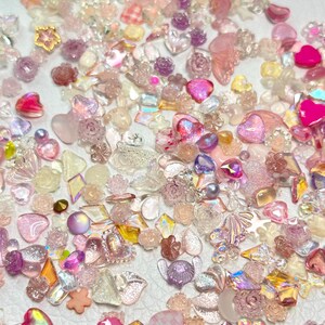 100pcs 3D Resin Nail Charms Nail Art Decoration Making Craft image 2