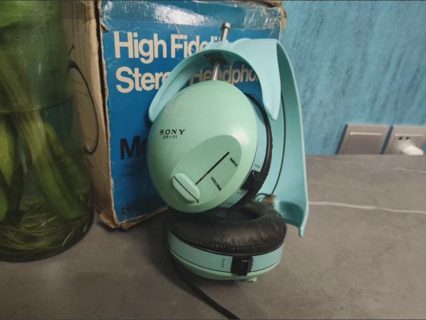 サンプル - 1970年代製 ソニー DR-11「キャンディブルー」ステレオ