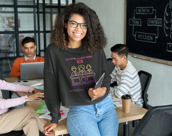Classical, Conversations, Challenge B, Cropped Hooded Sweatshirt, Student hoodie, Back to School, Homeschool, Mock Trial