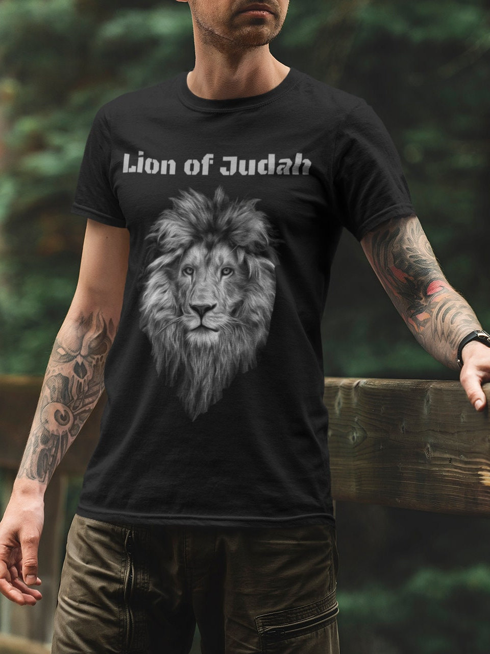 Lion of Judah Unisex T-shirt, Men's Christian Shirt - Etsy