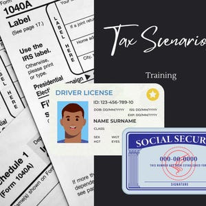 10 Tax Scenario Training with Answer Key