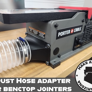 4” Dust Hose Adapter for 6 Inch Benchtop Jointers