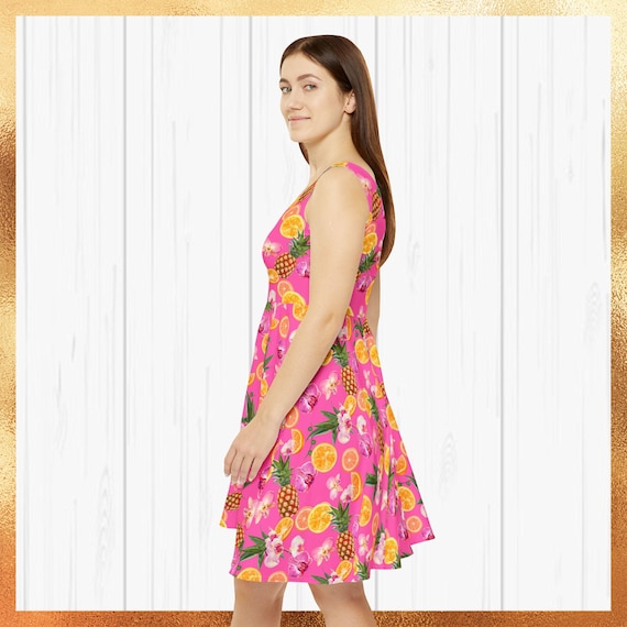 fashion skater dress Obscura Graphic Print Mini Our Long Sleeve Skater dress features an incredibly flattering cut that highlights all of your best assets Ursula Blue Fashion Skater Dress