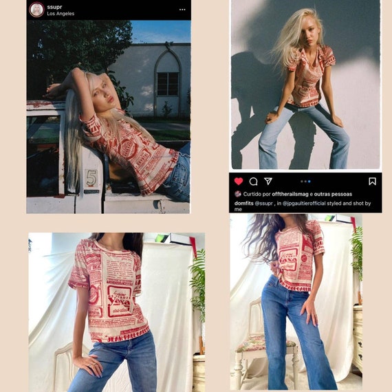 vintage italy製 JEAN PAUL GAULTIER FEMME - frano.jp