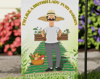 Bobs Burgers Garden Flag, Custom Garden Flag, Bobs Burgers, Bobs Burgers Merch, Bobs Burgers Garden Decor, Bobs Burgers Gift, Bob Belcher