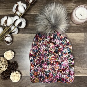 Adult/Teen merino wool knit hat//Luxury knit beanie