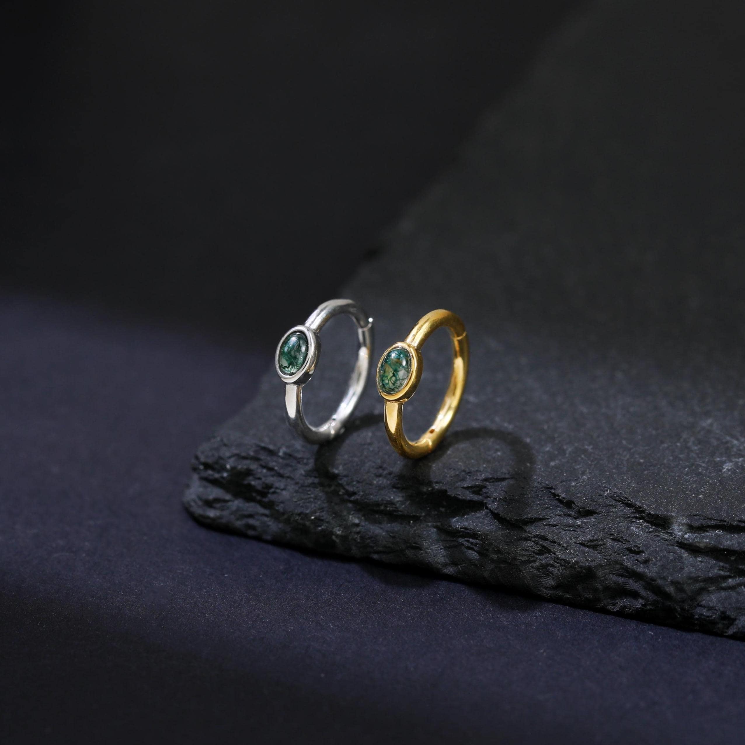 Elegantes Pendentes De Aro De Plata Esterlna Macza Genuna Con Sello 925 - Etsy España