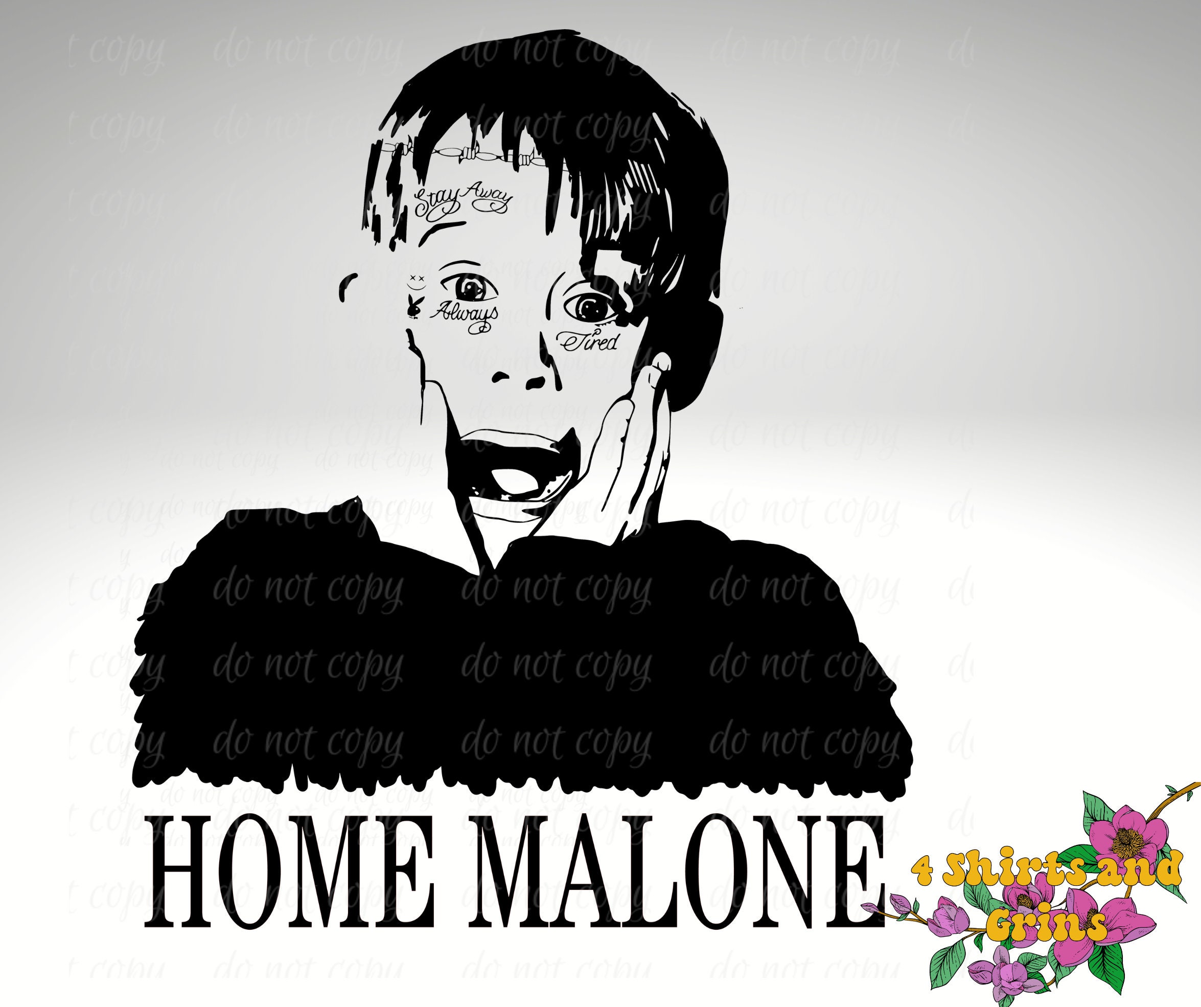 Home Malone DIGITAL Download PNG SVG File - Etsy