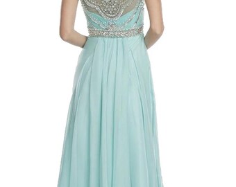 Aspeed Design - Long A-Line Embellished Prom Dress Aspeed Design - Long A-Line Embellished Prom Dress