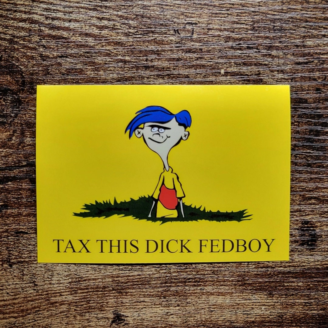 Rolf Tax This Dick Fedboy Meme Stickers Vinyl Water Resistant Peel and