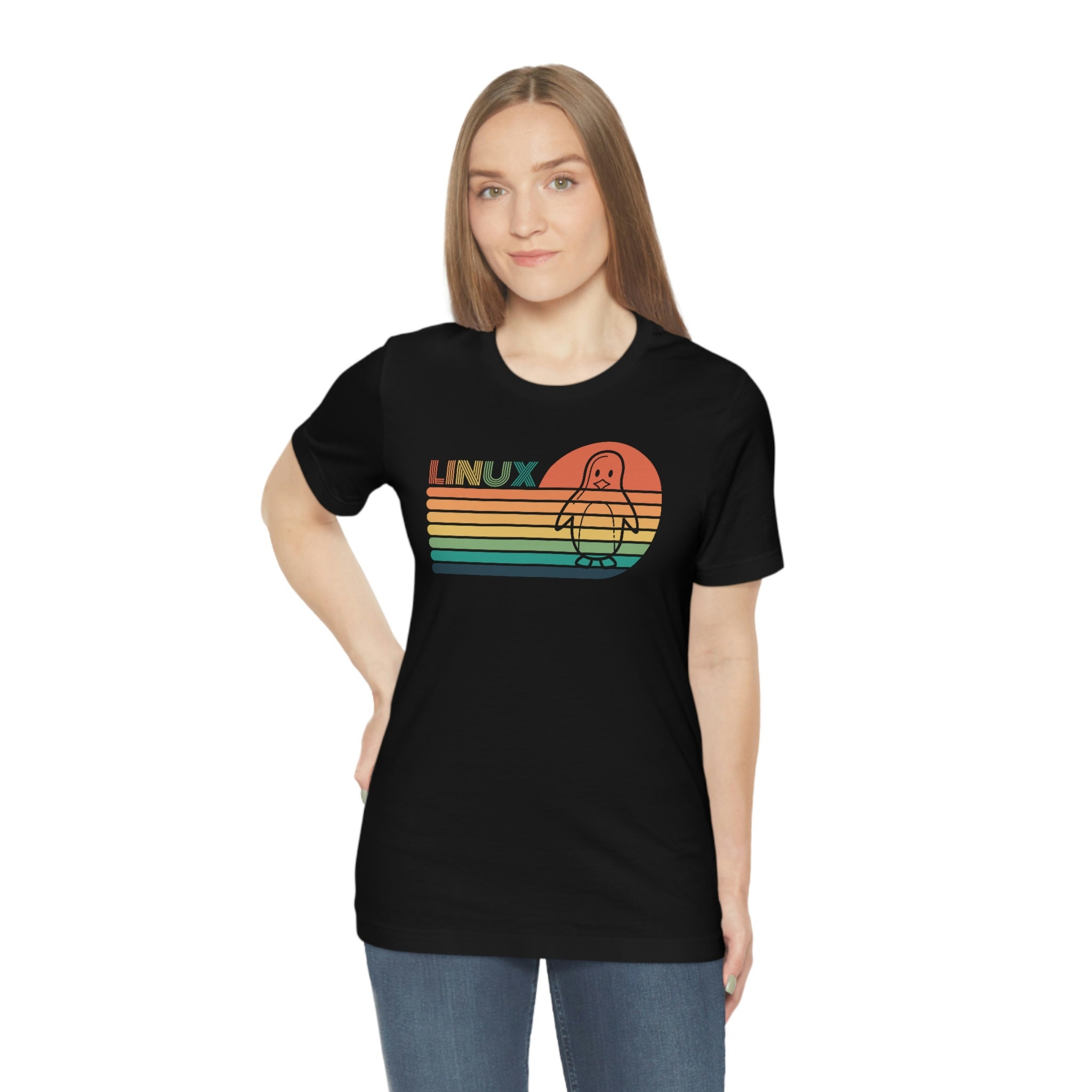 90s CALDERA systems Linux Tux Tee USA製