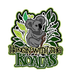 Koala .svg .png título do scrapbook download digital arquivo de corte para máquinas de corte Cricut/Silhouette
