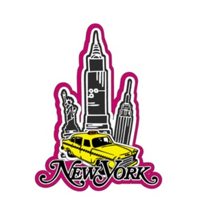 New York .svg Scrapbook Titel digitaler Download Schneidedatei für Cricut/Silhouette Schneidemaschinen oder Sublimation