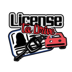 Licentie/licentie om te rijden png en svg plakboek titel digitale download snijbestand voor Cricut/silhouet snijmachines of sublimatie