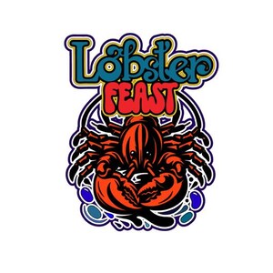 Lobster Feast png en svg plakboek titel digitale download snijbestand voor Cricut/silhouet snijmachines of sublimatie