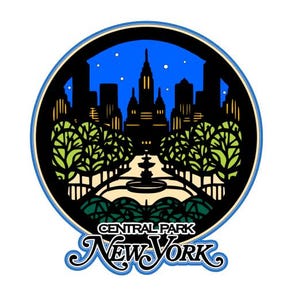 New York Central Park .svg .png titolo dell'album download digitale file di taglio per macchine da taglio Cricut/Silhouette