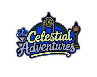 Celestial Park Scrapbook Title SVG PNG - Cricut, Silhouette (Digital Download)