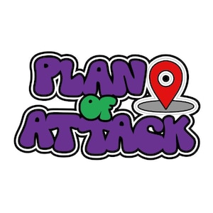 Plan van Aanval kaart titel png en svg plakboek titel digitale download snijbestand voor Cricut/silhouet snijmachines of sublimatie