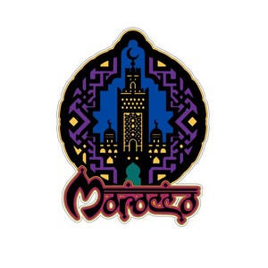 Marokko .svg .png plakboektitel digitale download snijbestand voor Cricut/silhouetsnijmachines