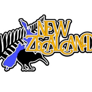 New Zealand .svg scrapbook title digital download cutting file for Cricut/Silhouette cutting machines or sublimation