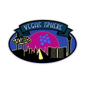 Vegas Sphere .svg .png titolo dell'album download digitale file di taglio per macchine da taglio Cricut/Silhouette