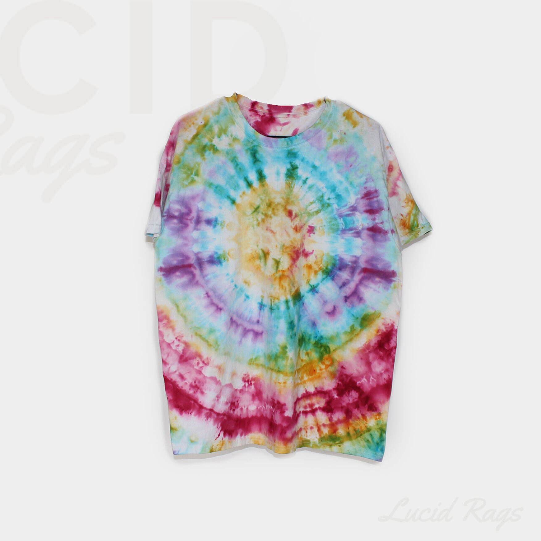 Frosty Rainbow | Lucid Rags Ice Tie Dye Tee