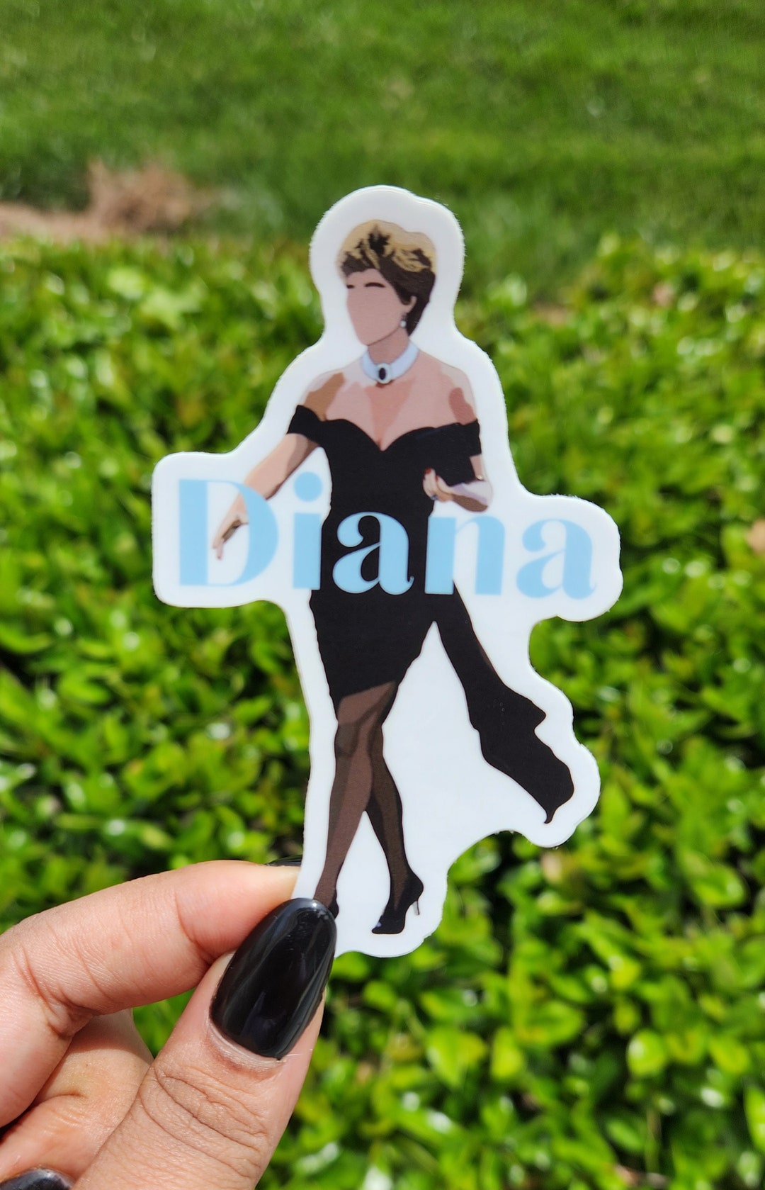 Diana Sticker Princess Diana Revenge Dress Sticker for Water Bottles and Hydroflask ...
