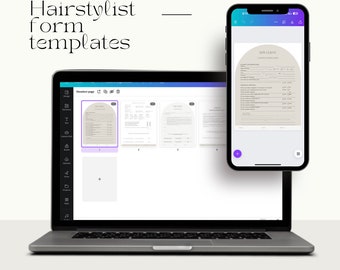 Friseur Bundle - Konsult/Einverständniserklärung/Foto Forms