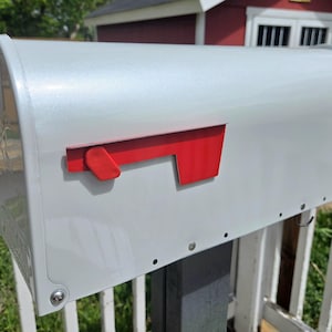 Abalone White Pearl | Custom Painted Deluxe Post Mailbox