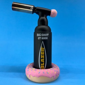 Blazed n&#39; Baked, 3D Printed Base & Knob for the Blazer Big Shot GT-8000, Only fits the Big Shot GT-8000, Blazer Torch Not Included