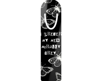 Marcapáginas Moralmente Gris